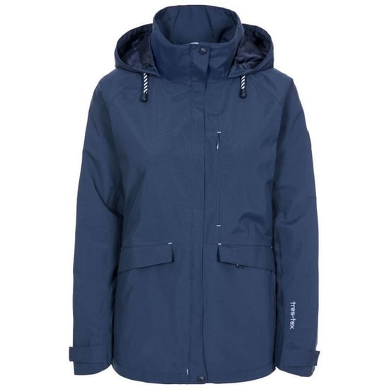 Trespass Womens/Ladies Voyage Wasserdichte Langarm-Jacke (Navy) - Image 1