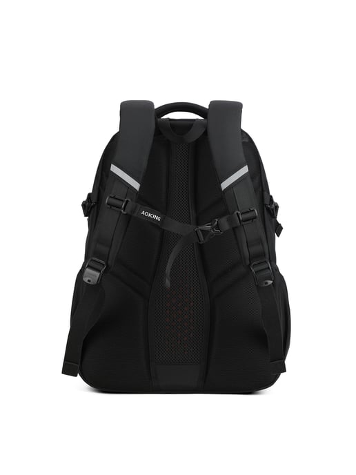 Aoking Rucksack Unisex BLACK - Image 4