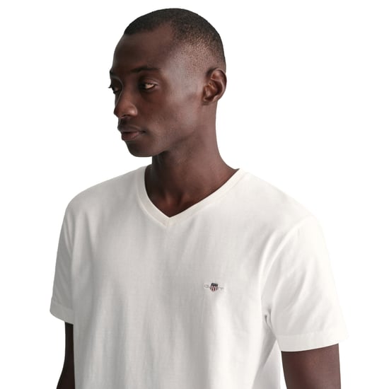 Gant Slim Shield V-Neck T-Shirt - Image 4