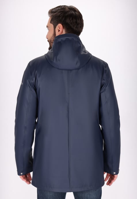 Schmuddelwedda Regenjacke Herren Marine - Image 4