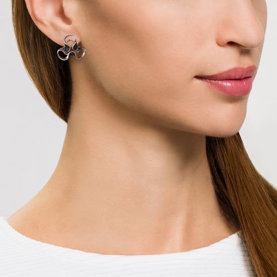 Orphelia Women's 925 Sterling Silver Stud Earrings - Silver ZO-5032