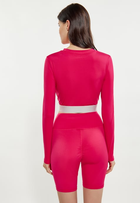 Mymo Langarm Damen Rosa - Image 4