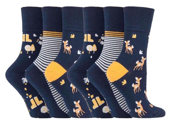Gentle Grip - 6 Paar Damen Gentle Grip nicht elastische Socken - GG202 - Image 1