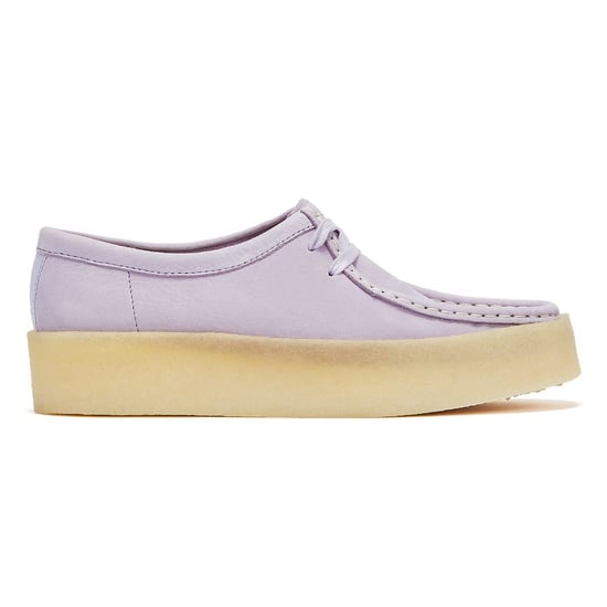 Clarks Wallabee Cup Nubuck Womens Lilac Schuhe - (Lila) - Image 5