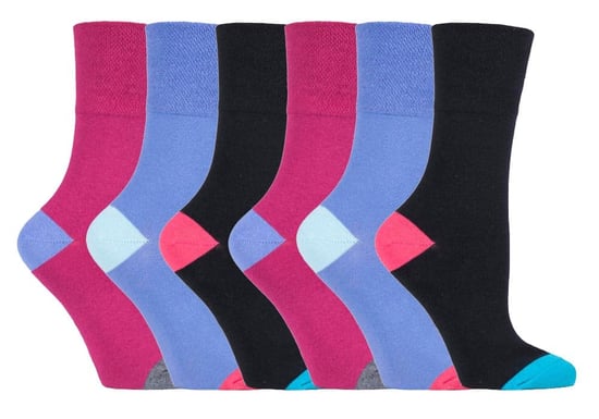 Gentle Grip - 6 Paar Damen Gentle Grip nicht elastische Socken - GG188 - Image 1