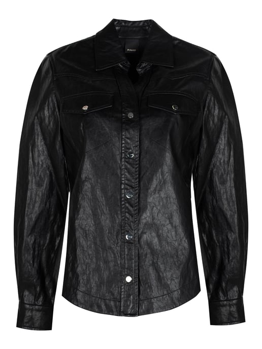 Pinko Hemd Ciambella 2 Damen Schwarz - Image 1