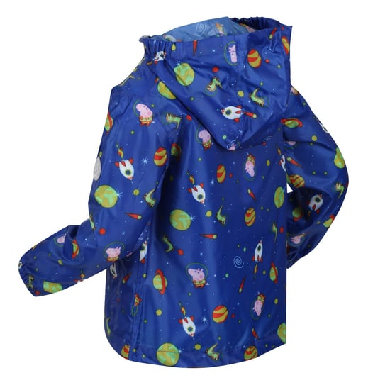 Regatta Childrens/Kids Peppa Pig Cosmic Packaway Regenmantel (Surf Spray) - Image 3