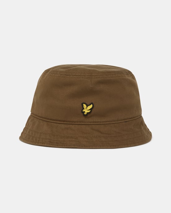 Lyle & Scott Bucket Hat in Oliv - Image 1