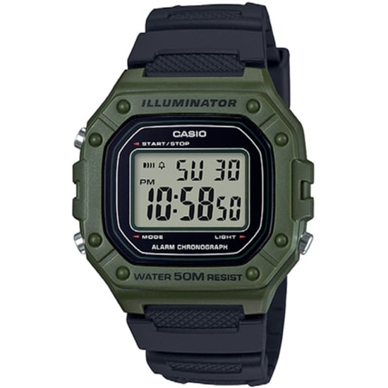 Casio Casio Kollektion Herrenuhr schwarz W-218H-3AVEF - Image 1