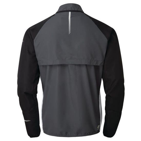 Dare 2B Mens Oxidate Windshell Jacket (Black/Ebony)