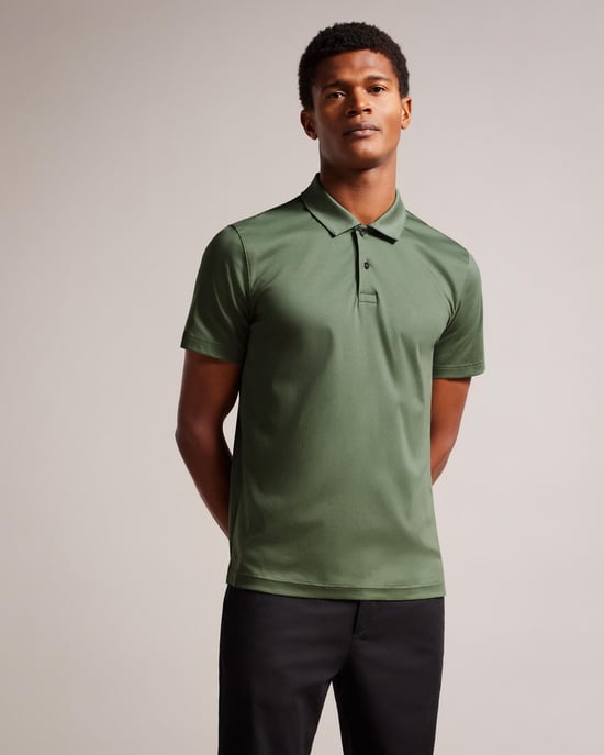 Ted Baker Zeiter Herren Kurzarm Slim Soft Touch Polo - Image 1