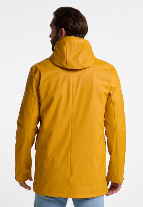 Dreimaster Regenjacke Herren Curry - Image 3