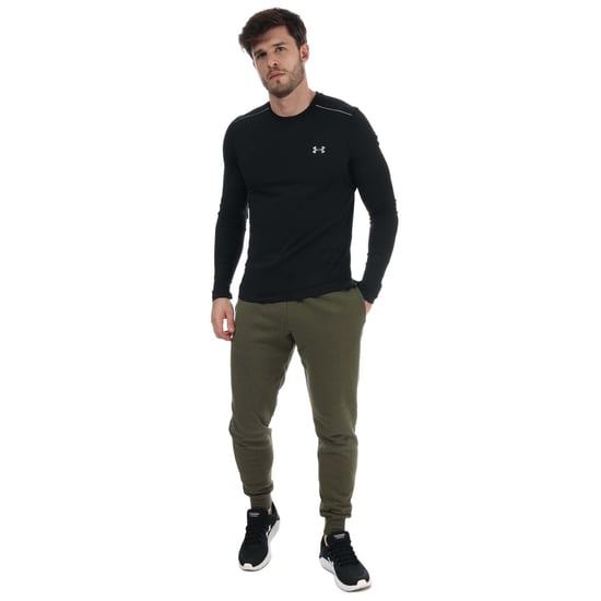 Men's Under Armour UA Rival Cotton Joggers in Khaki