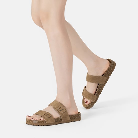 EVER AU Australia Women Scarlet Leather Sandals