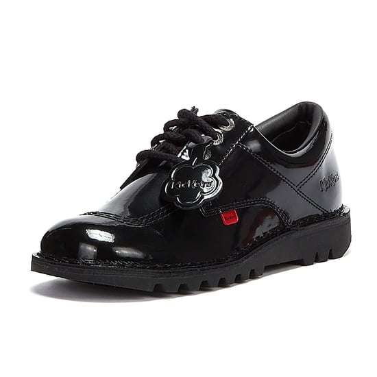 Damen Kickers Kick Lo Lackschuhe - (Schwarz) - Image 3