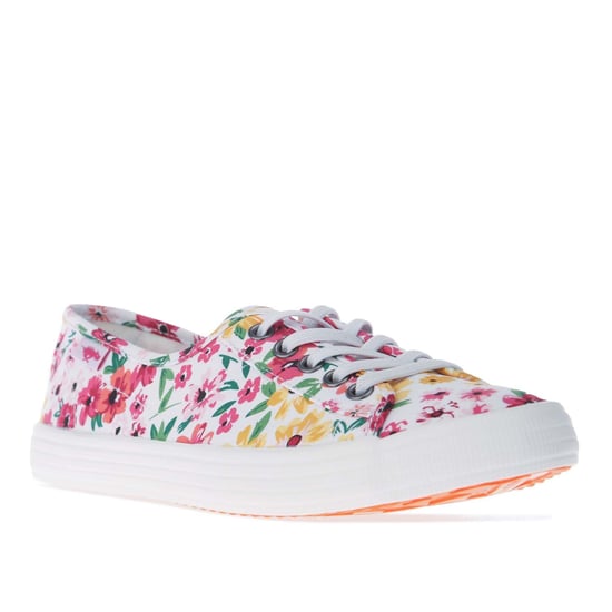 Rocket Dog Damen Chow Chow Margate Floral Pumps in Weiß - Image 2