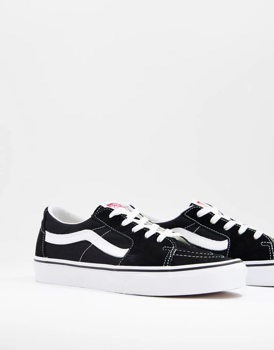 Vans Damen Sk8-Low Sneakers in Schwarz - Image 1