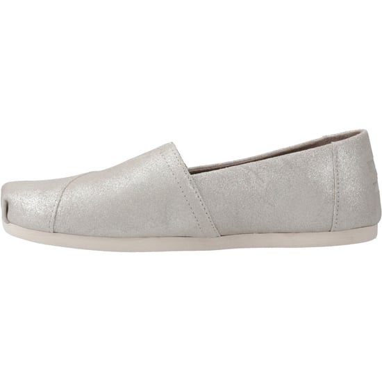 TOMS Alpargata mit Cloudbound Leder Damen Silber Espadrilles - Image 4