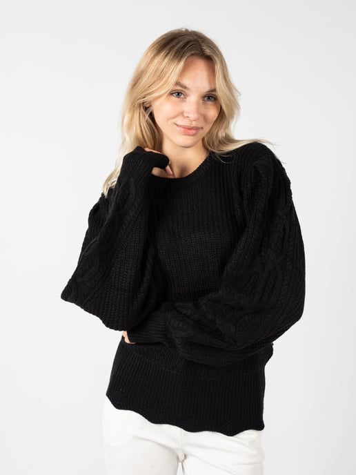Silvian Heach Pullover Joconde Damen schwarz - Image 4