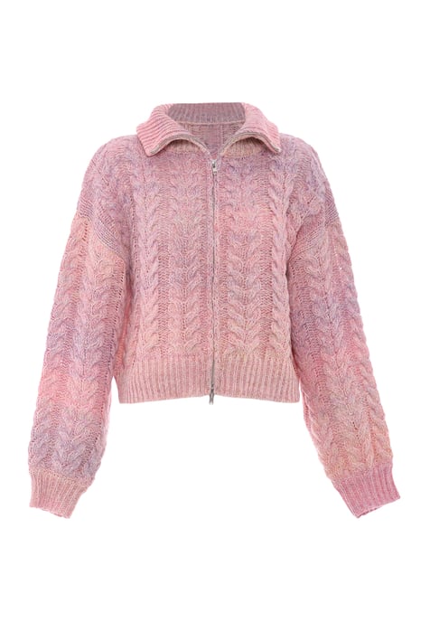 Mymo Strickjacke Damen Regenbogen - Image 1