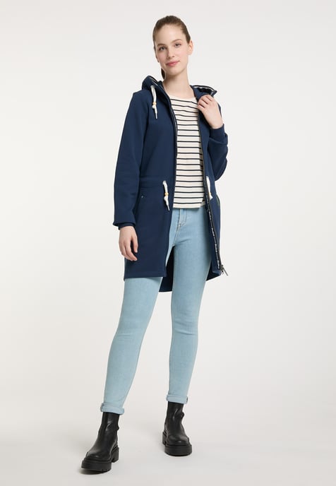 Schmuddelwedda Sweatjacke Damen Marine - Image 4