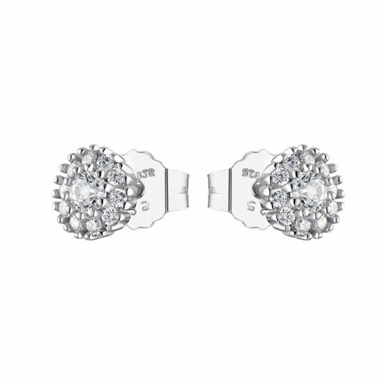 Amor Clous d'oreille pour dames, argent sterling 925 rhodié, zirconium (synth.) - Image 3