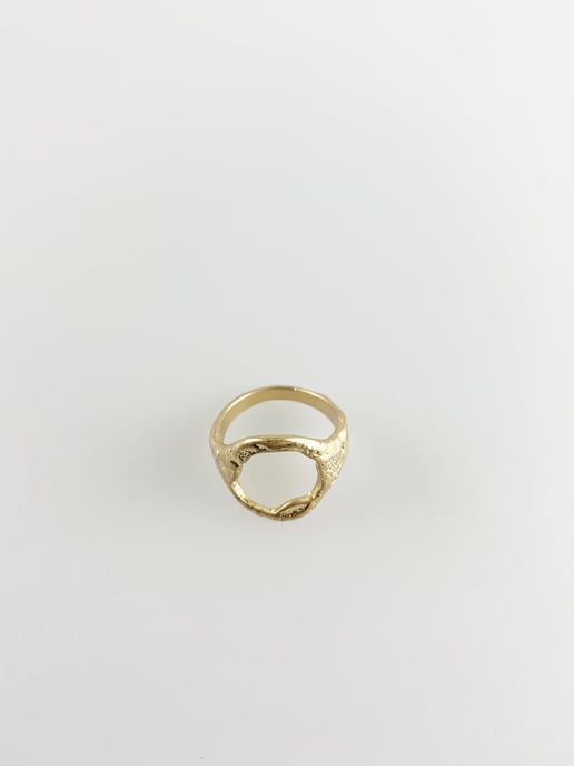 CUT OUT SIGNET RING - Image 3