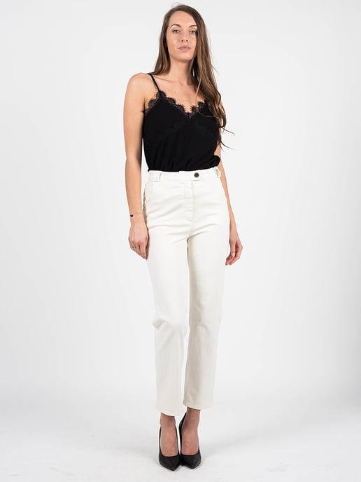 Patrizia Pepe Jeans Damen cremig - Image 6