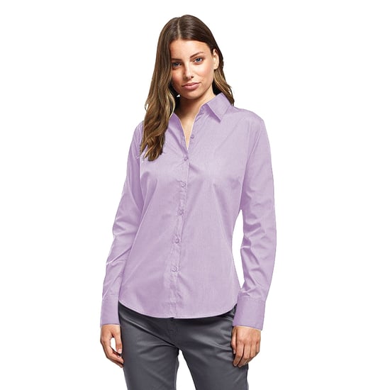 Premier - Bluse für Damen Langärmlig (Lila) - Image 3
