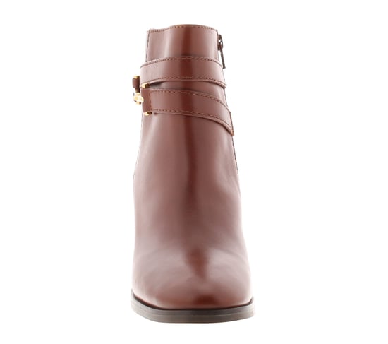 Ted Baker Damenstiefel Anisea Leder Blockabsatz Tan - Image 3