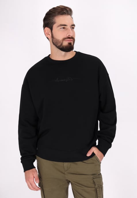 Dreimaster Sweatshirt Herren schwarz - Image 3