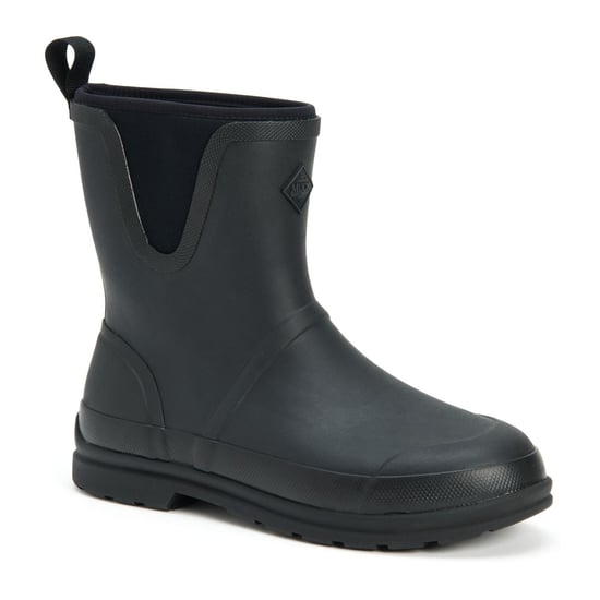 Muck Boots Originals Pull On Mid Rubber Schwarz Wellington Stiefel - Image 1
