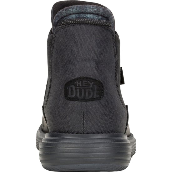HEYDUDE Branson Klassische Polyurethan Herren Stiefel Schwarz - Image 2
