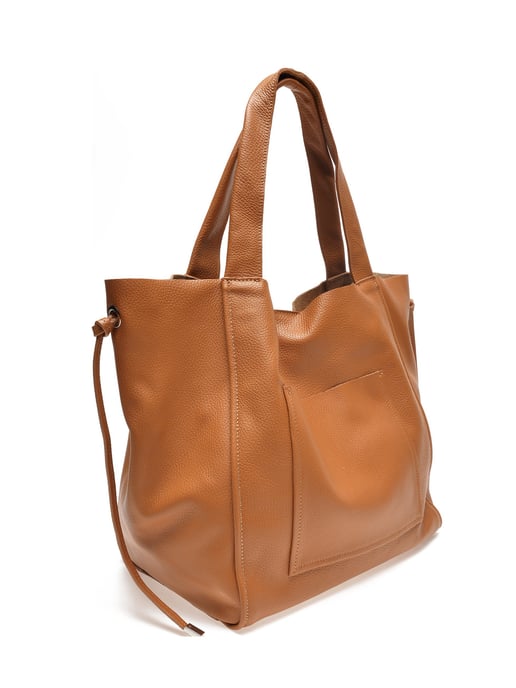 Isabella Rhea SS22 IR 1609 Marron Cuir de vachette Sac - Image 2