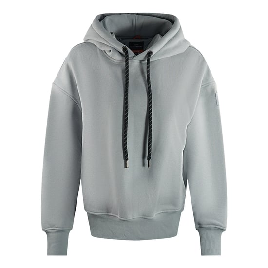Parajumpers Githa Plain Shark Grauer übergroßer Kapuzenpullover - Image 1