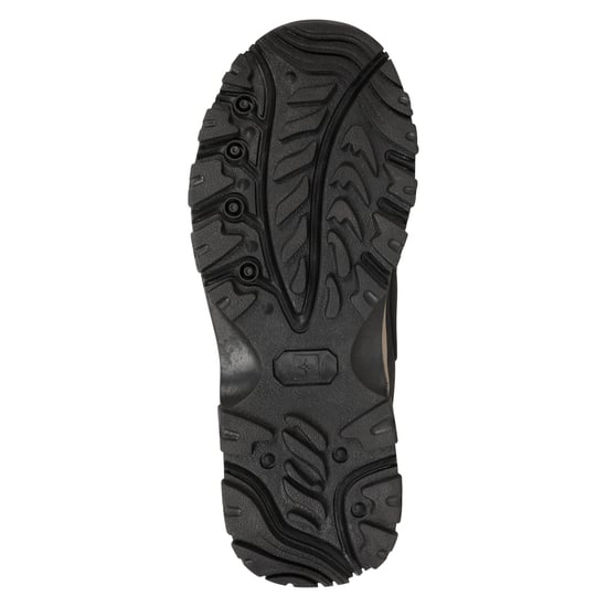 Mountain Warehouse Womens/Ladies Adventurer Leopard Print Faux Suede Waterproof Walking Boots (Schwarz) - Image 5