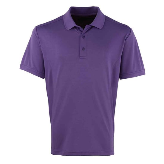 Premier - "Coolchecker" Poloshirt für Herren (Violett) - Image 1