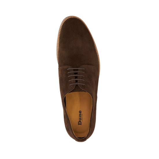 Dune Stanley Herren Schnürschuhe aus braunem Leder - Image 4