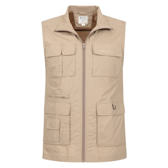 Mountain Warehouse Herren Trek II Gilet (Beige) - Image 5