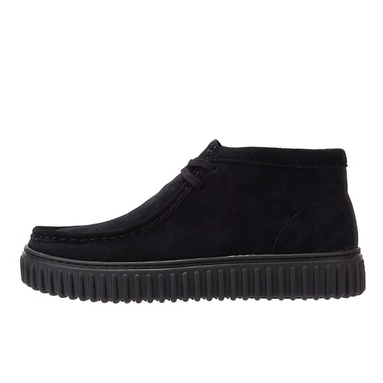 Clarks Originals Torhill Hi Wildleder Herren Schwarz Stiefel - Image 5