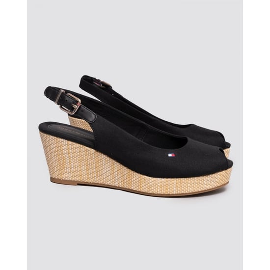 Shoppen Sie Nach Tommy Hilfiger Slingback Damen Keilabsatz In Schwarz - Image 6