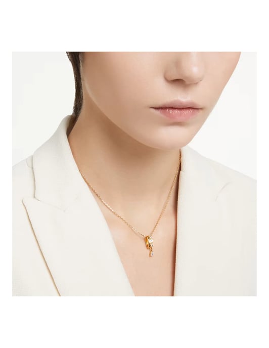 Swarovski 'Dextera' Damen Halskette aus vergoldetem Metall - Gold 5663333 - Image 5