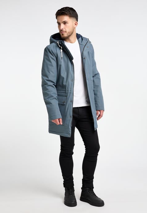 ICEBOUND Winterparka Herren Blaugrau - Image 4