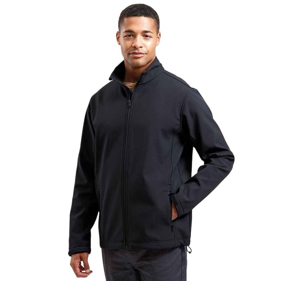 Premier - "Windchecker" Softshelljacke für Herren (Schwarz) - Image 3