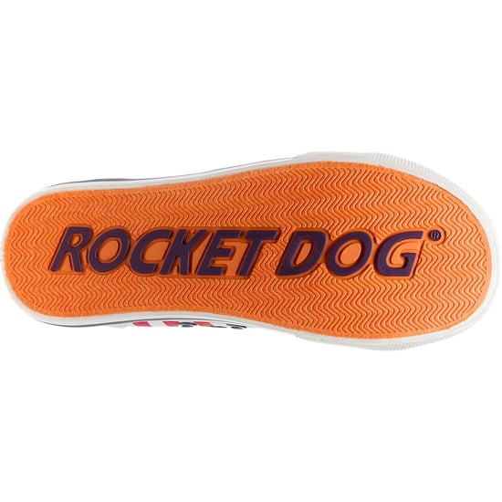 Rocket Dog Jazzin Plus Monroe Damen Sneaker aus Baumwolle in leuchtendem Pink - Image 4