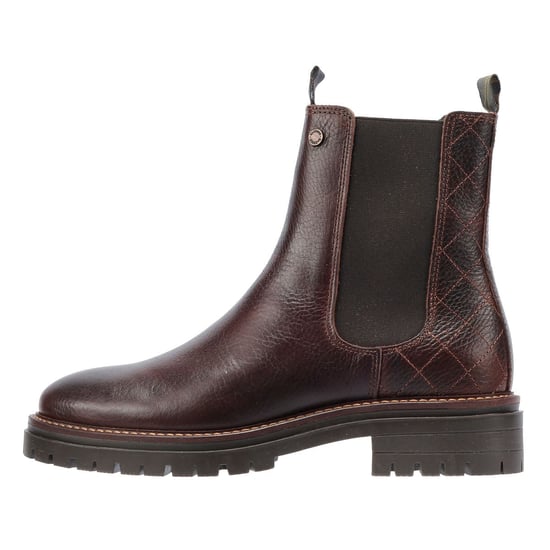 Barbour Evie Leder Damen Stiefel Braun - Image 6