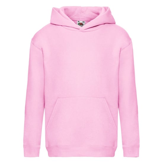 Fruit of the Loom - "Premium" Sweatshirt mit Kapuze für Kinder (Hellrosa) - Image 1