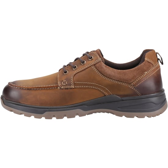 Hush Puppies Percy Leder Herren Tan Schnürschuhe - Image 4