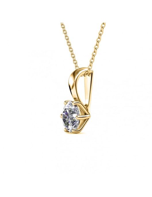 Geburtsstein-Anhänger - Gold und Kristall - Image 4