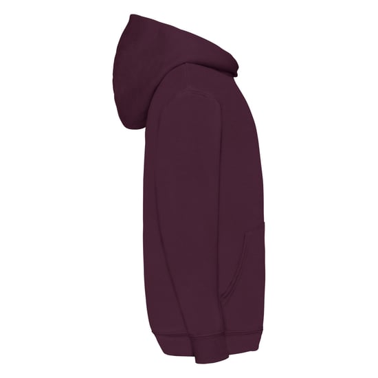 Fruit of the Loom - "Classic" Sweatshirt mit Kapuze für Kinder (Burgunderrot) - Image 3